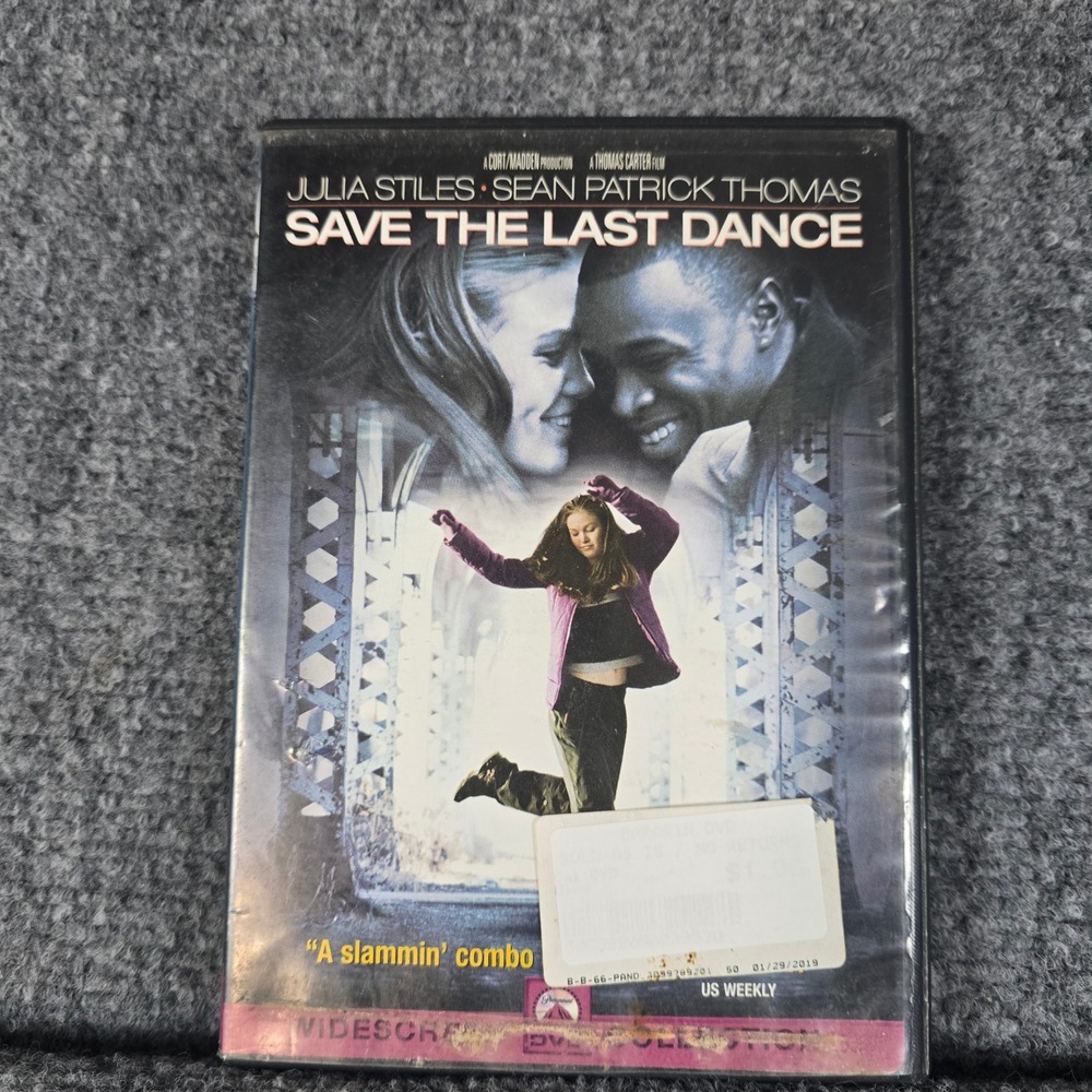 Save the‎ Last Dance DVD Julia Stiles Sean Patrick Thomas Dance Drama Romance